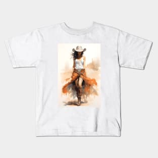 Coastal Cowgirl 07 Kids T-Shirt